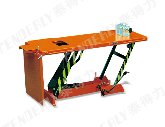 脚踏式摩托车维修平台（后轮固定型）