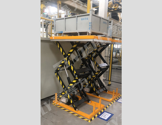 汽车产线-地板上料升降平台