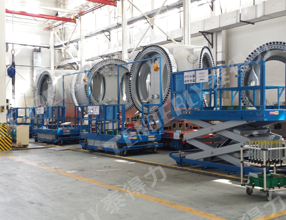 风电行业生产线装配