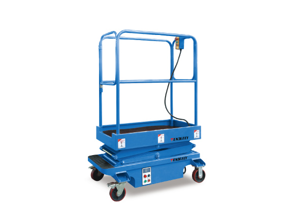 半电动载人升降平台车