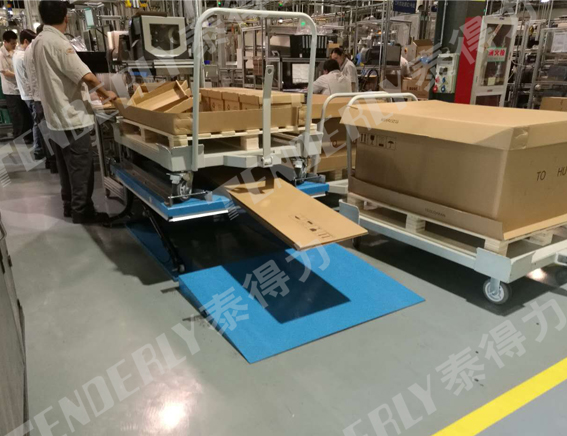 HY1001超低平台上料作业平台1