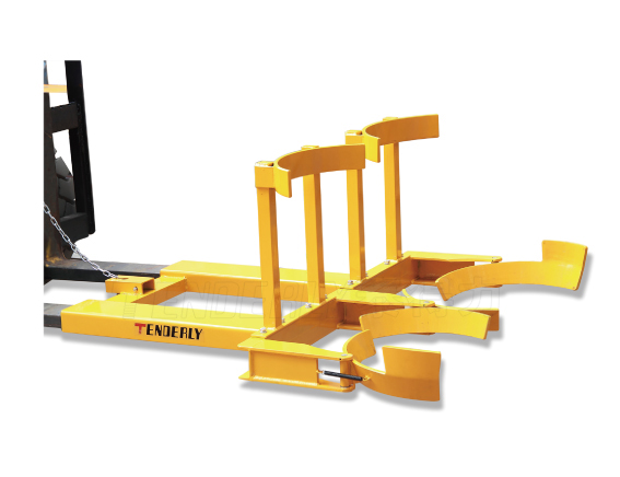 夹抱式叉车专用橄榄桶搬运夹