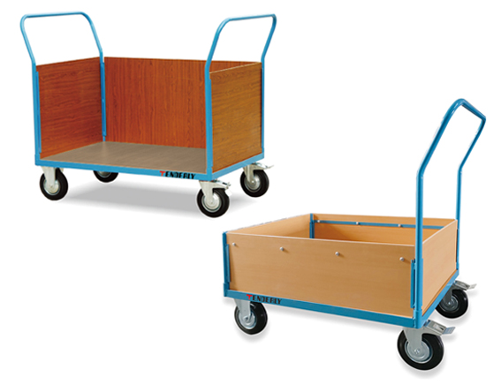 CU型中纤板围栏推车